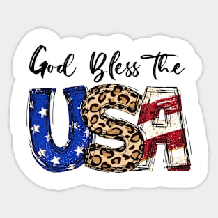 God Bless the Usa Sticker